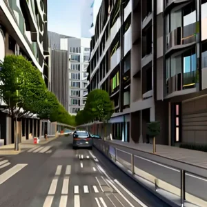 Атмосфера новых районов, созданных вокруг бульваров